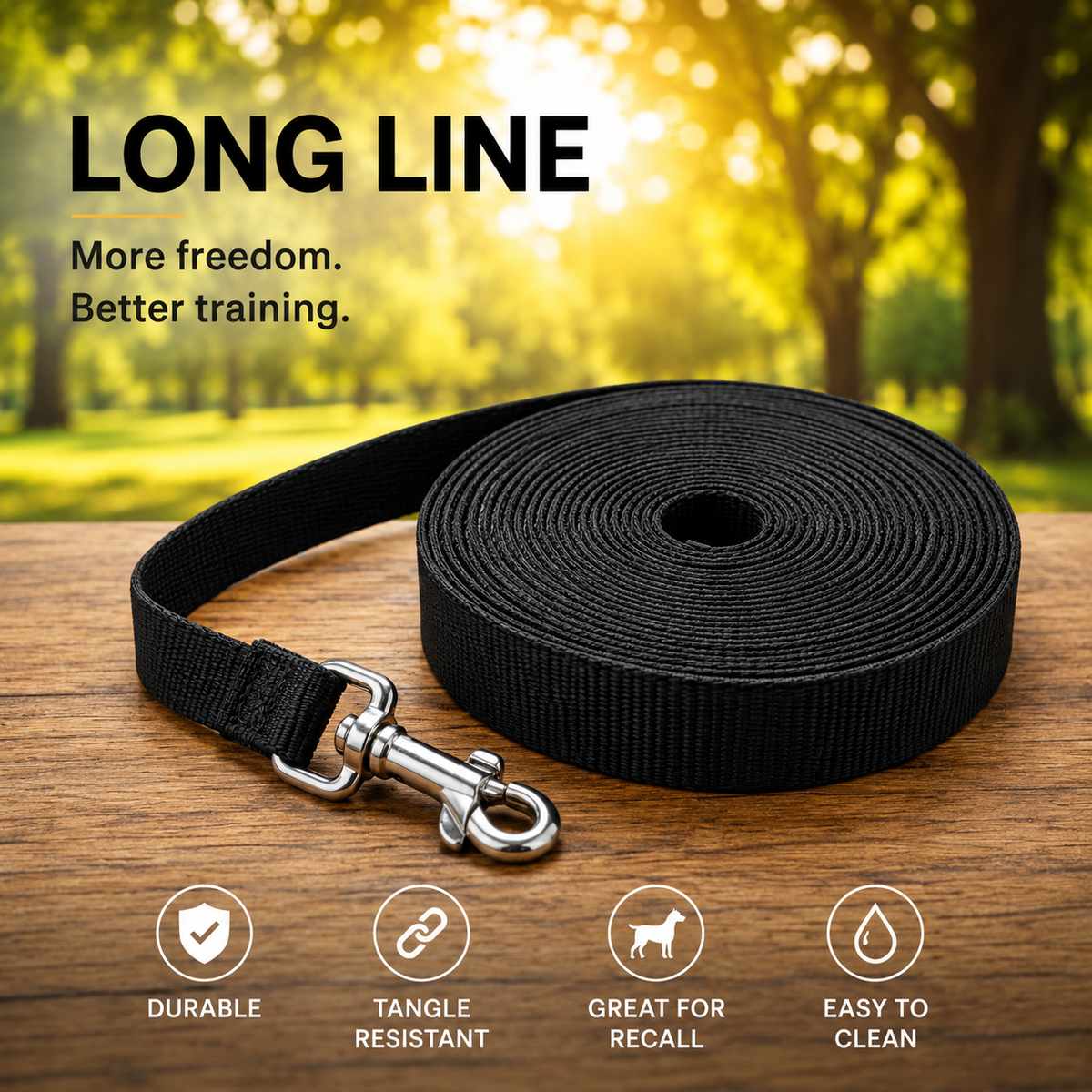 Long Dog Training Lead