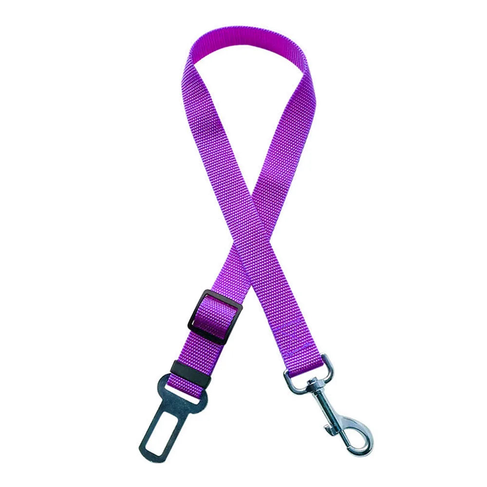 Adjustable Dog Car Seat Belt Tether