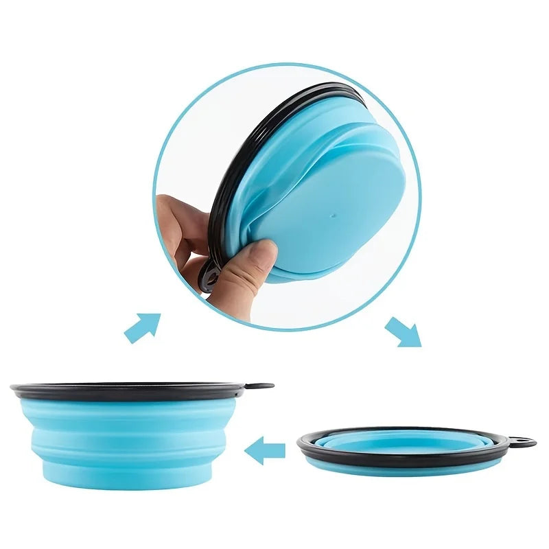 Collapsible Travel Dog Bowl