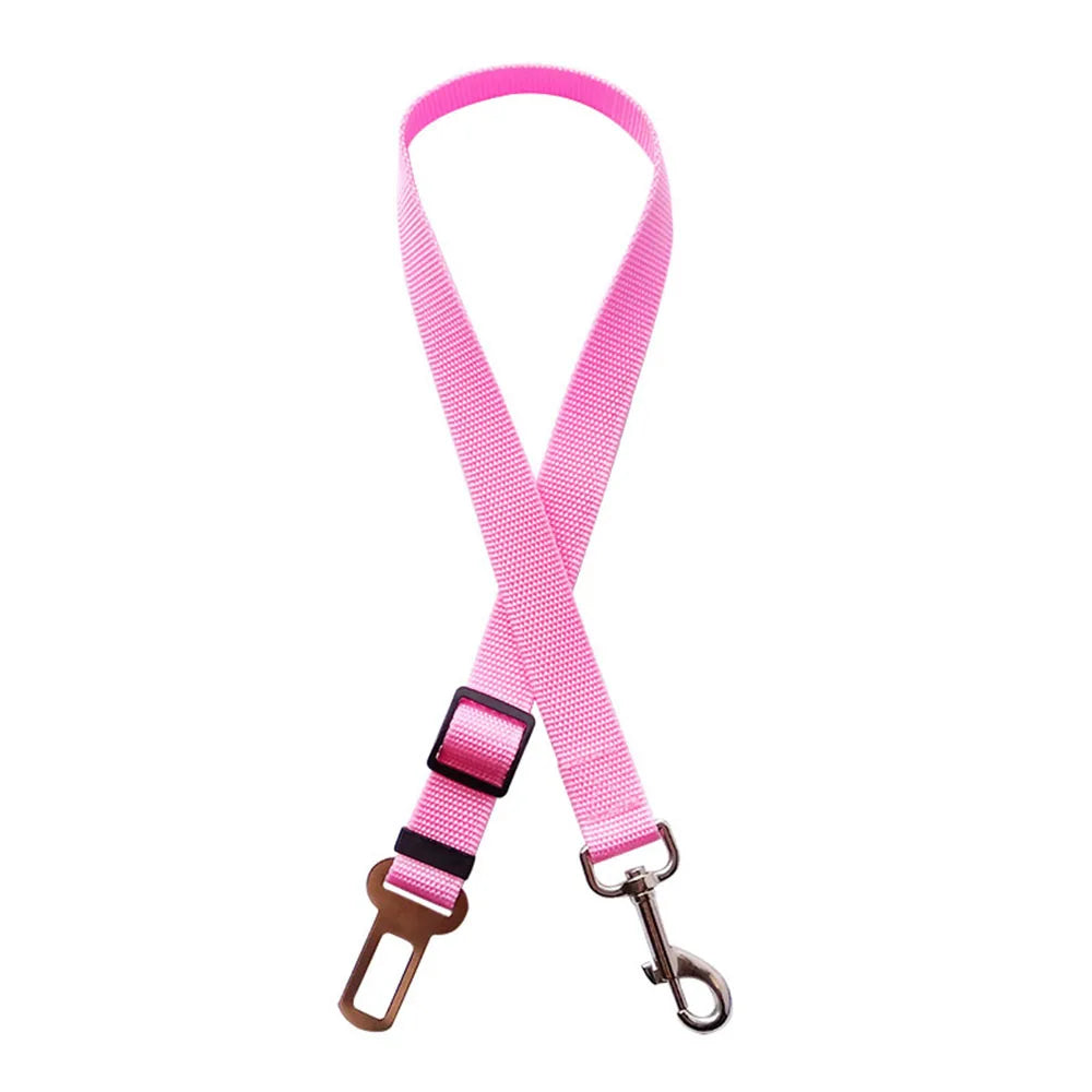 Adjustable Dog Car Seat Belt Tether