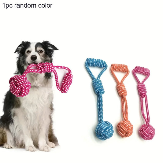Dog Rope Tug Toy with Ball