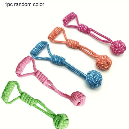 Dog Rope Tug Toy with Ball