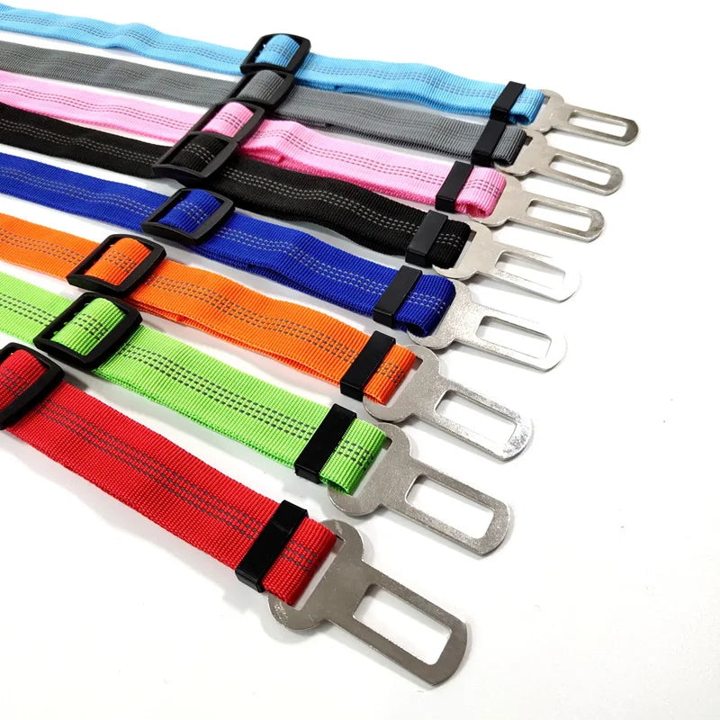 Adjustable Dog Car Seat Belt Tether