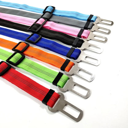 Adjustable Dog Car Seat Belt Tether