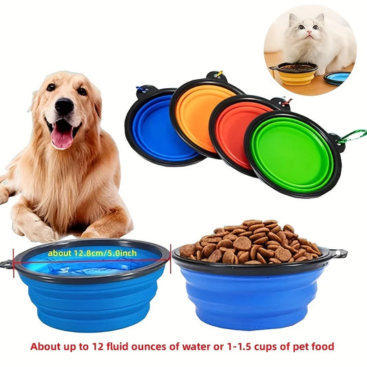 Collapsible Travel Dog Bowl
