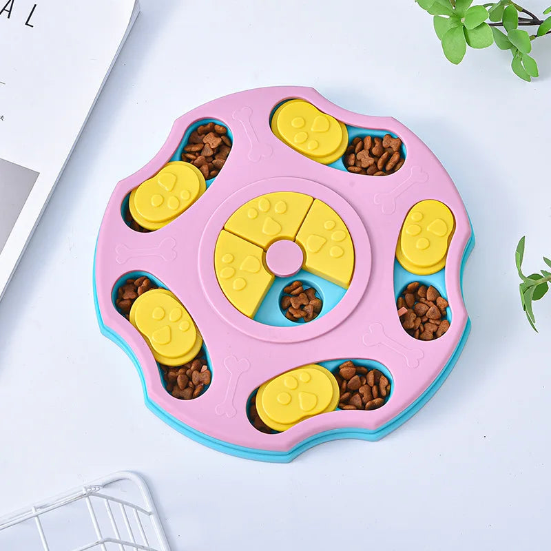Interactive Dog Puzzle Feeder