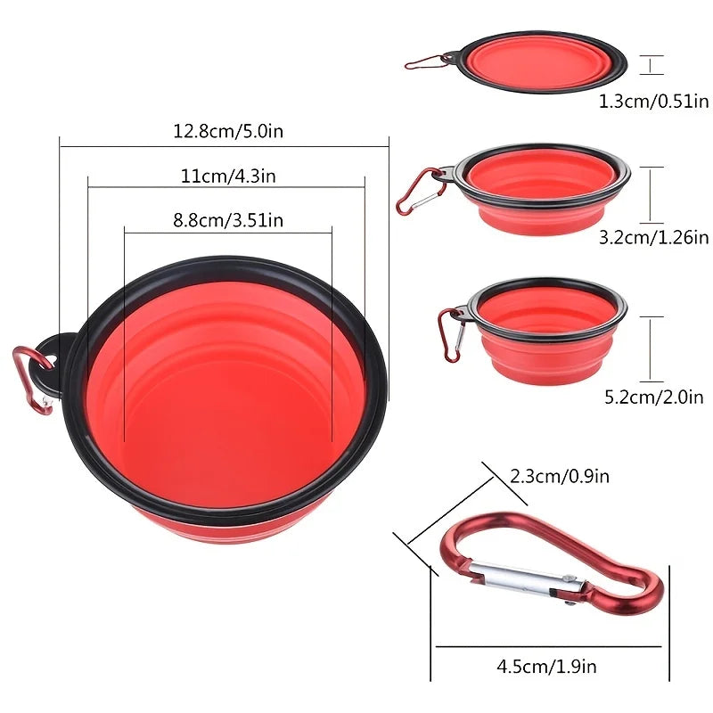 Collapsible Travel Dog Bowl